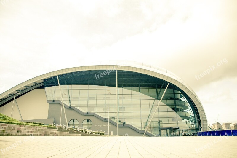 Say Gateshead Newcastle Upon Tyne England Architecture Building