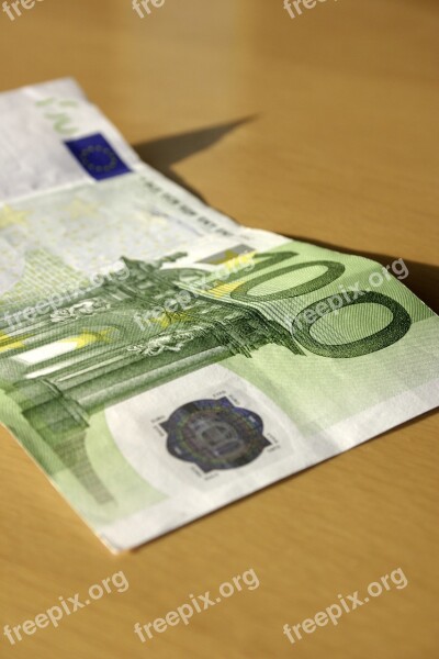 Euro Eur Money Currency Bills