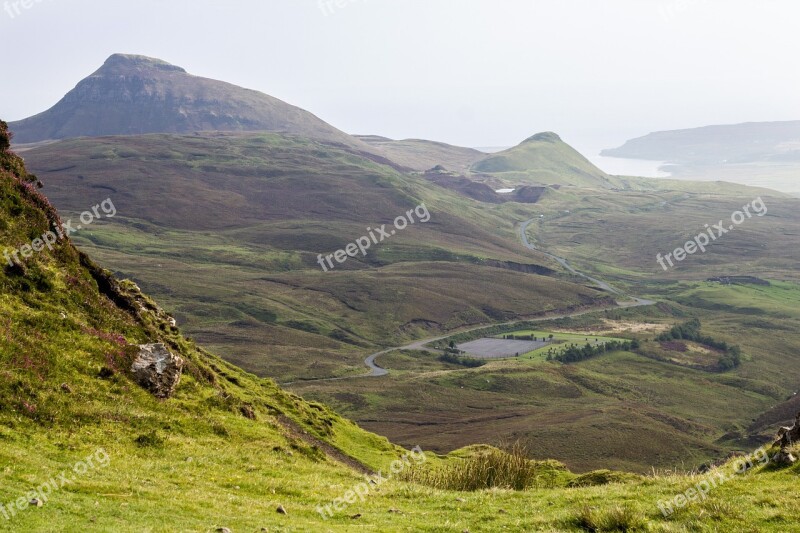 Scotland Isle Of Skye Landscape Highlands Free Photos