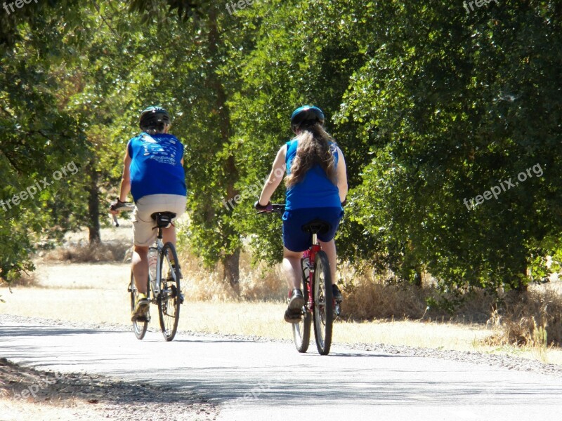 Cycling Bikes Path Pathway Journey