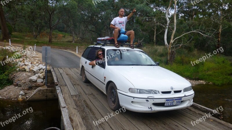 Backpacking Commodore Car Australia Free Photos