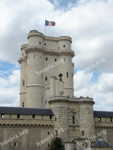 Tower Vincennes Castle France Pierre