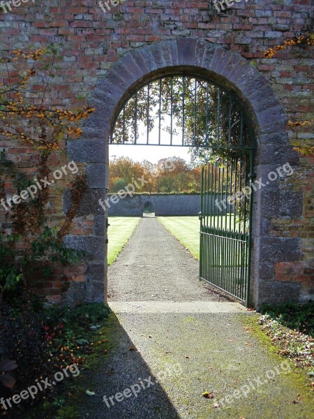 Wall Gate Door Architecture Exit