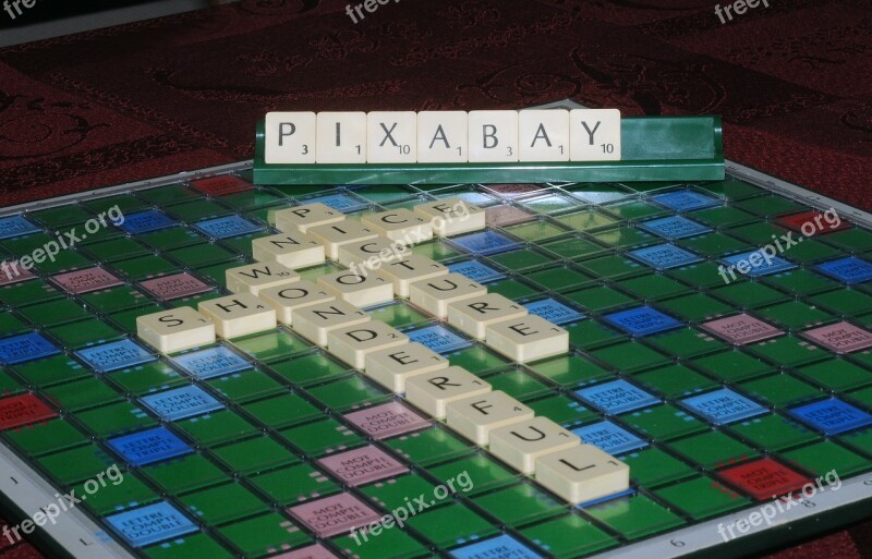 Pixabay Scrabble Game Pawn Word