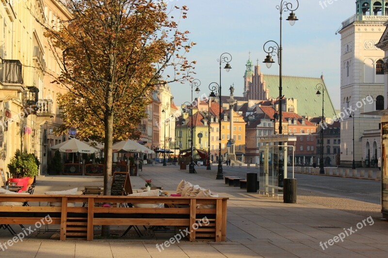 Warsaw Old Town Poland Travel