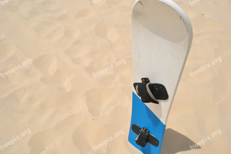 Sandboard Sand Florianópolis Brazil Landscape