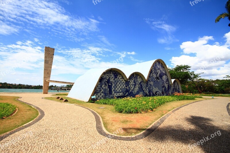 Church Beautiful Architecture Pampulha Minas