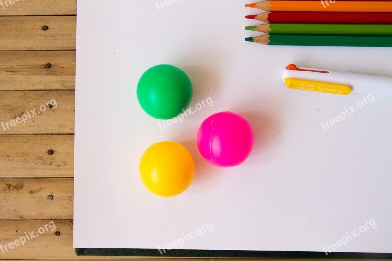 Color Balls Ball Creative Colorful Decoration