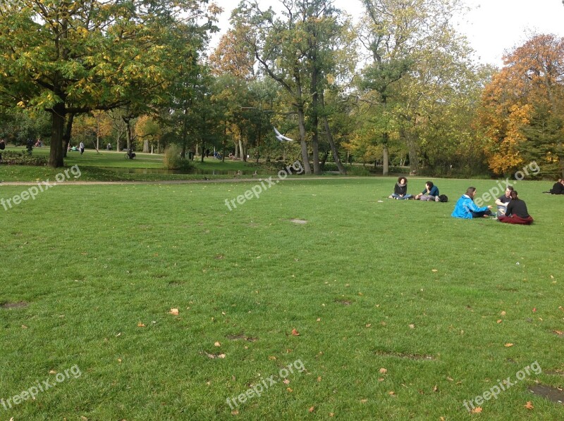 Park Green Amsterdam Trees Nature