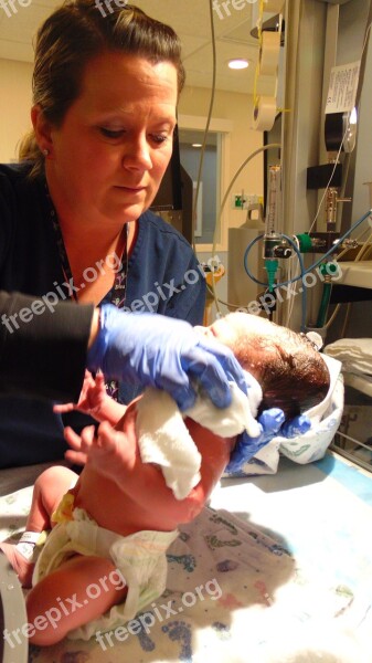 Newborn Childbirth Infant Baby Nurse