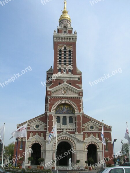 Church Arcihtecture Our Lady Of Brébières Albert Sum