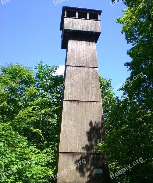 Tower Watchtower Wooden Tower Free Photos