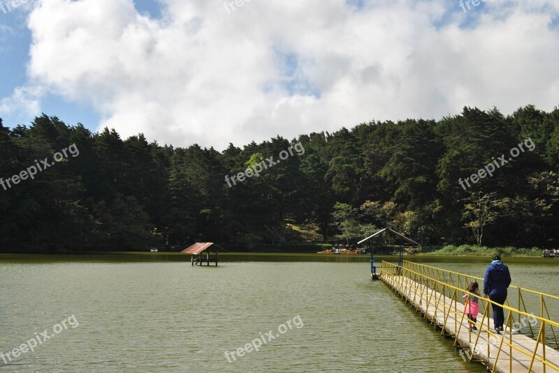 Lake Sky Water Nature Landscape