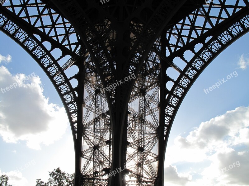 The Eiffel Tower Architecture Real Estate Monument Free Photos