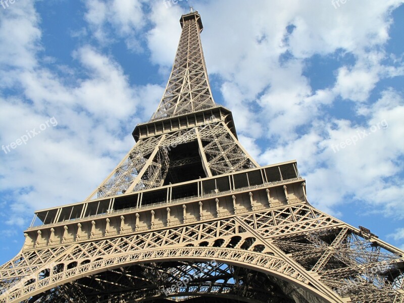 The Eiffel Tower Architecture Real Estate Monument Free Photos