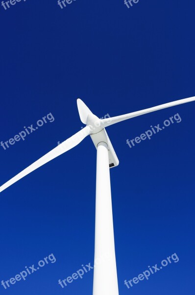 Wind Power Pinwheel Sky Free Photos