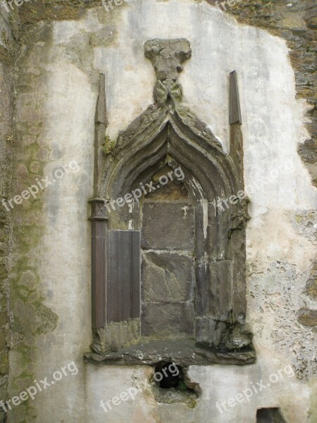 Medieval Relief Window Monastery Free Photos