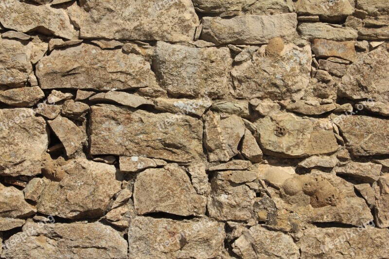 Wall Texture Stones Architecture Old Wall