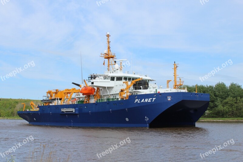 Ship Shipping Nok Research Ship Navy