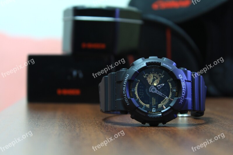 Watch Casio G-shock Ga-110rg-1a Black