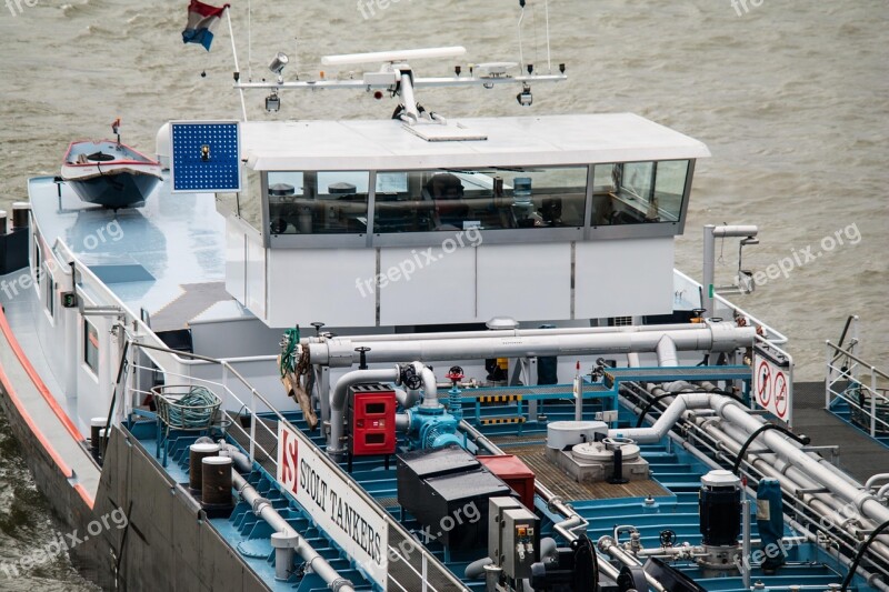 Ship Rhine Bridge Command Center River