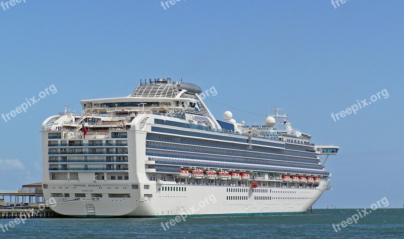 Cruise Ship Port Ship Boat Sea