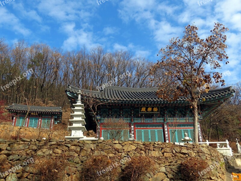 Section Temple Construction Geukrakjeon Cloisonne Inc