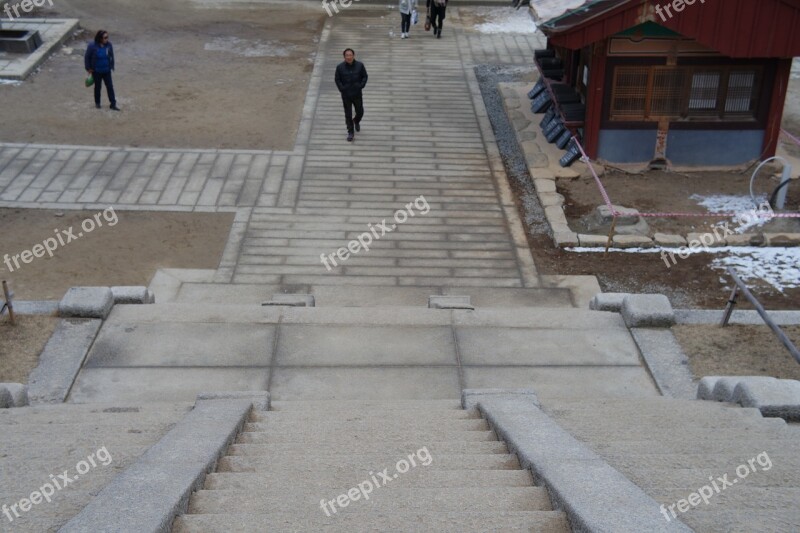 Stone Steps Temples Way Temple Jiri Free Photos