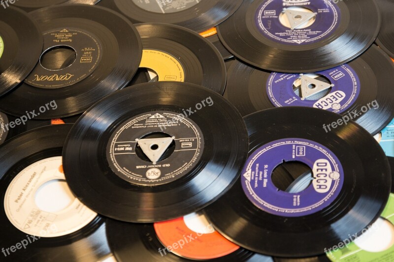 Records Music Tinge Flea Market Junk