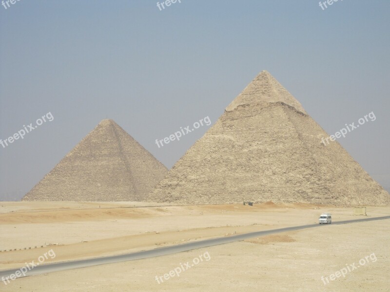 Pyramids Egypt Desert Vacations Sand