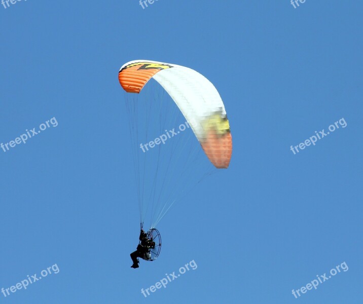 Paragliders Sport Flight Air Sport Fun