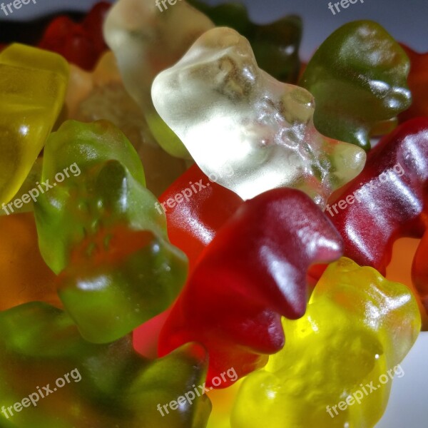 Gummibärchen Gummi Bears Bear Fruit Jelly Haribo