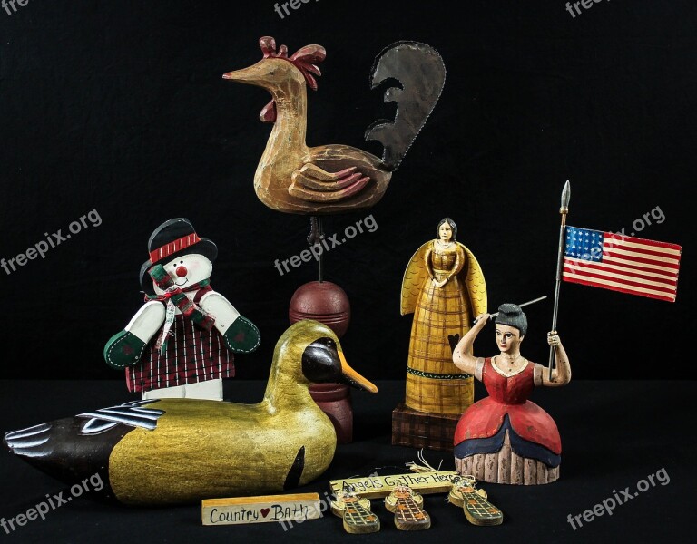 Folk Art Arts And Crafts Collectibles Chotskies Tchotchkes