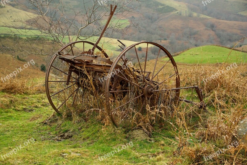 Agriculture Plow Former Scrap Rust