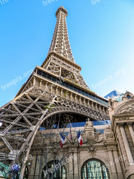 Eiffel Tower Las Vegas France Paris