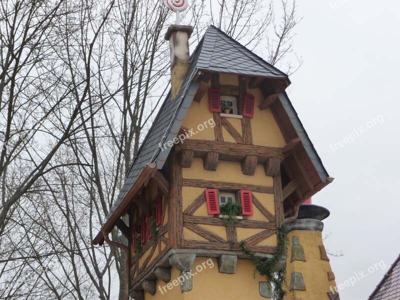 House Architecture Medieval Ferienpark Markint