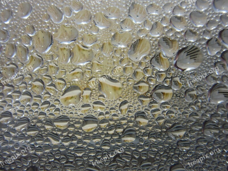 Drop Of Water Condensation Wet Pattern Water