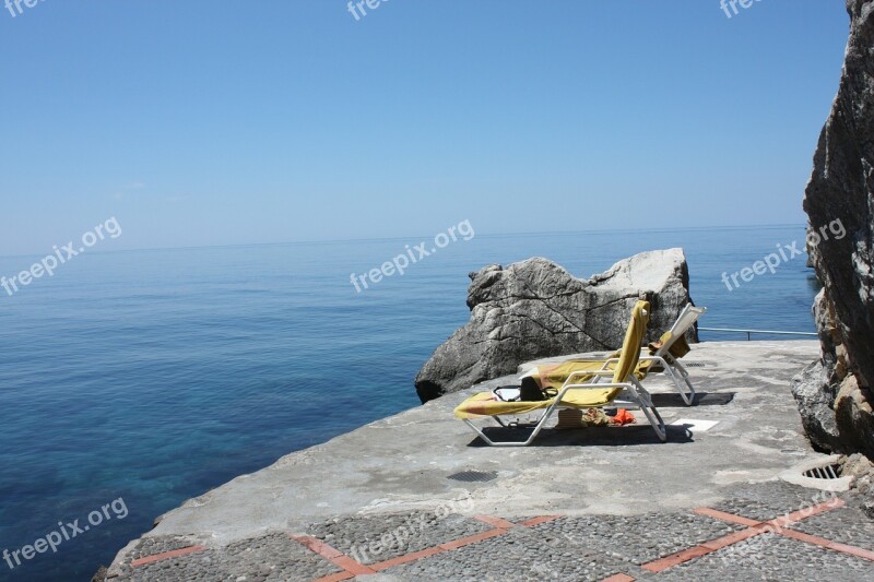 Relax Sea ​​pool Deck Chair Free Photos