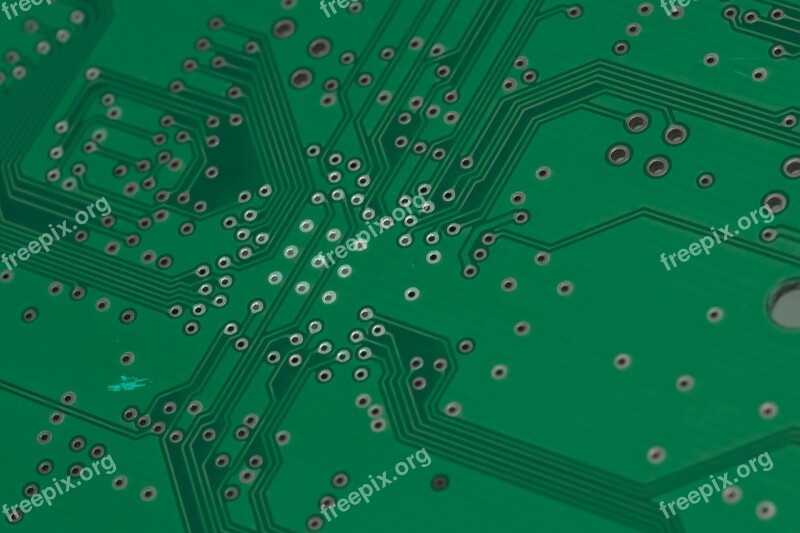 Board Computer Computer Motherboard Chip Data Processing