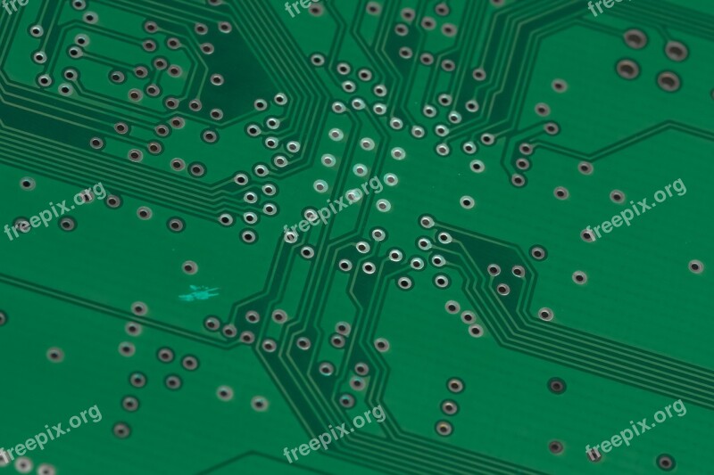 Board Computer Computer Motherboard Chip Data Processing