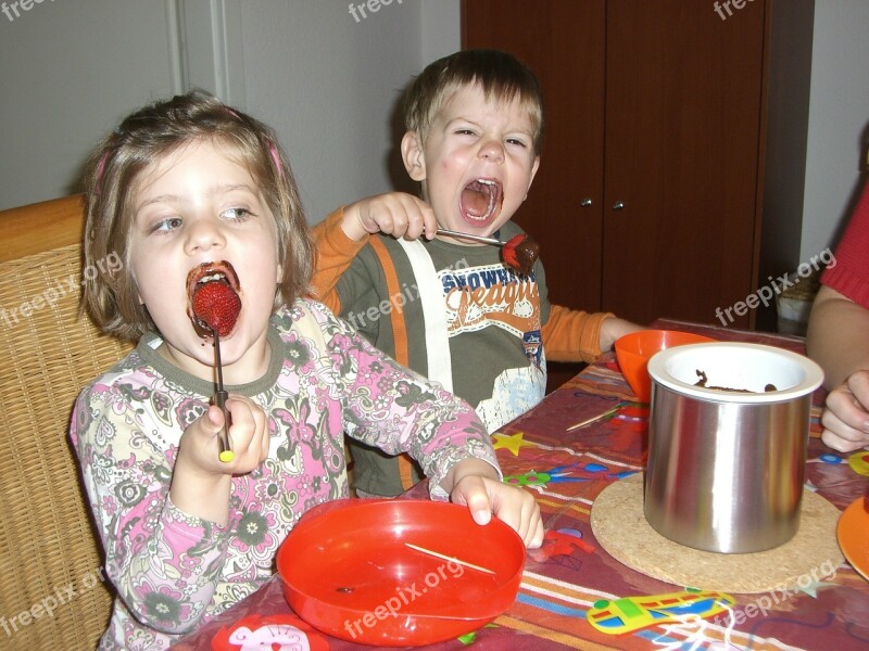 Children Chocolate Delicious Funny Treat