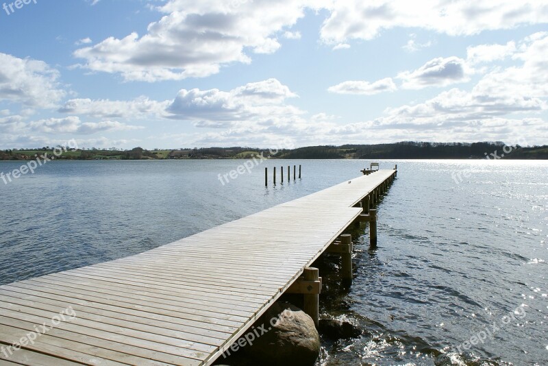 A Jetty Fjord Bathing Jetty Inlet Free Photos