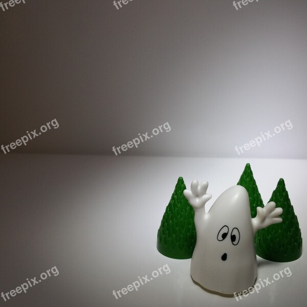 Spirit Ghost Background Haunted Woods Decoration