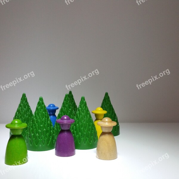 Game Characters Background Wood Trees Free Photos