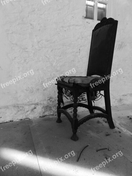 Chair Old Antique Sit Furniture