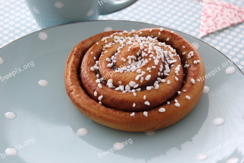 Cinnamon Swirl Bake Buns Sugar Decoration Cake Decorations