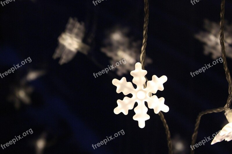 Snowflake Winter Decoration Light Christmas