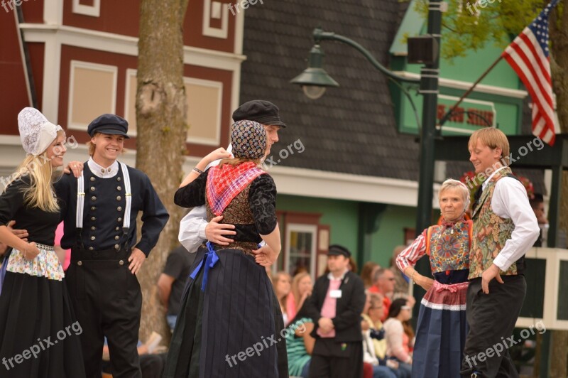 Dance Dutch Ethnic Dancing Netherlands