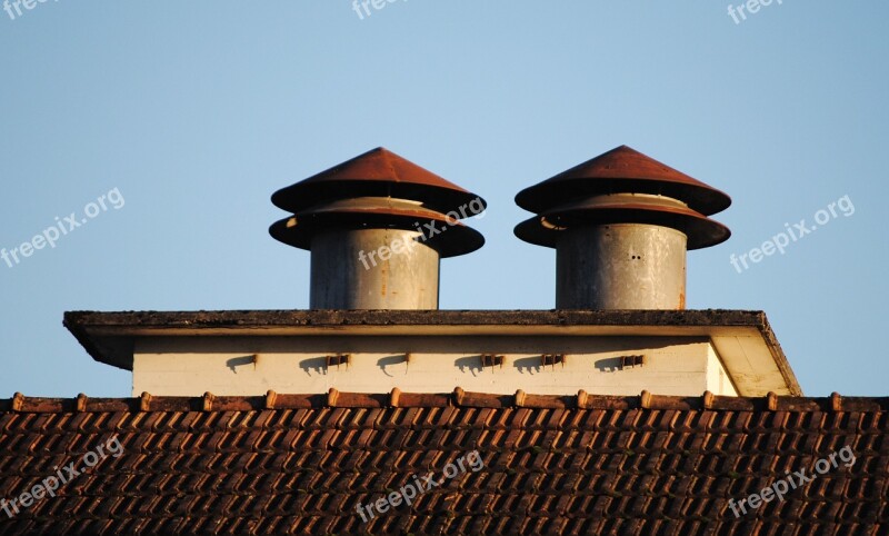 Fireplaces Roof Brick Industry Architecture