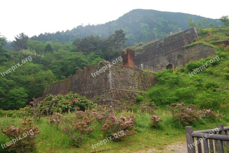 Historic Sites Building Child Copper Mine Beneficiation Plant Trace Stockpile Vault Mark